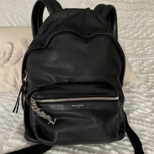 YSL Saint  Laurent small city backpack